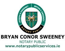 Bryan C. Sweeney Notary Public