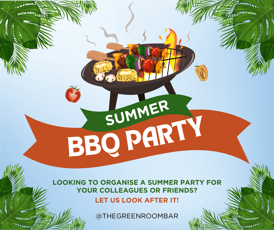 Summer BBQ Parties at The Green Room Bar