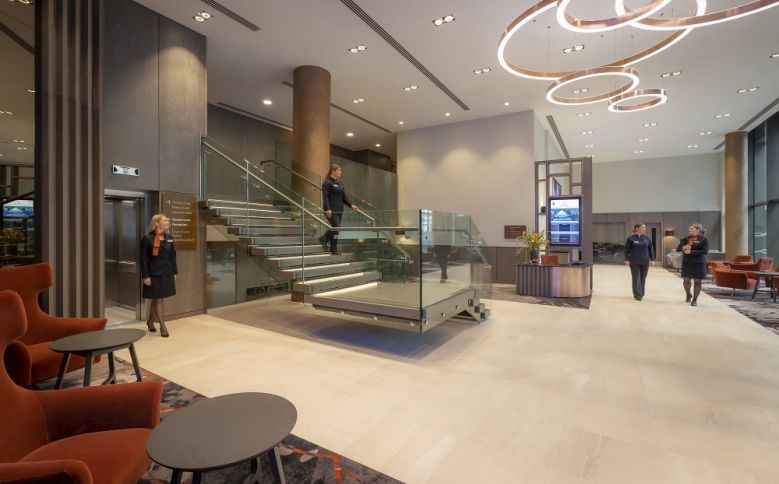 Clayton Hotel Cardiff Lane Reception