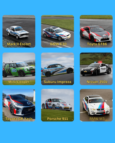 Rally School Ireland Fleet