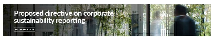 Proposed directive on corporate sustainability reporting here