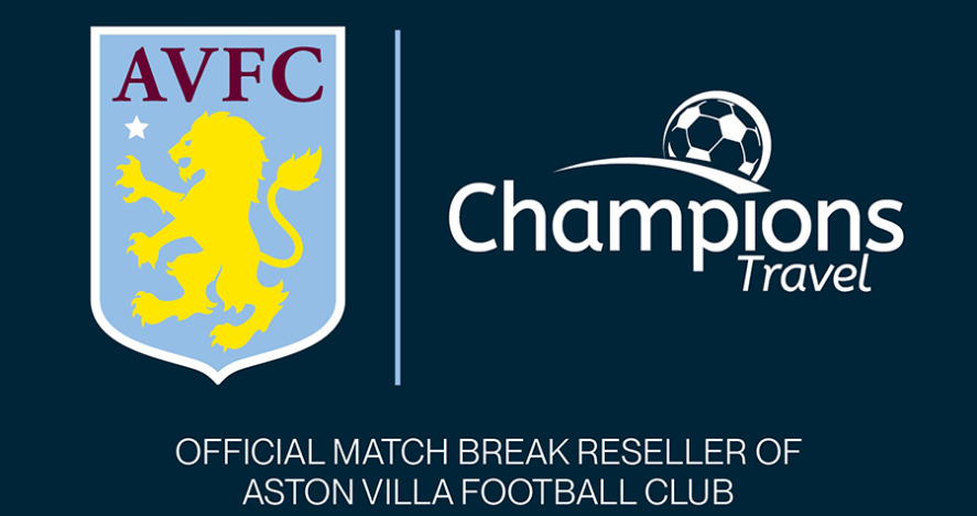 CHAMPIONS TRAVEL SIGN MULTI YEAR DEAL WITH ASTON VILLA FC