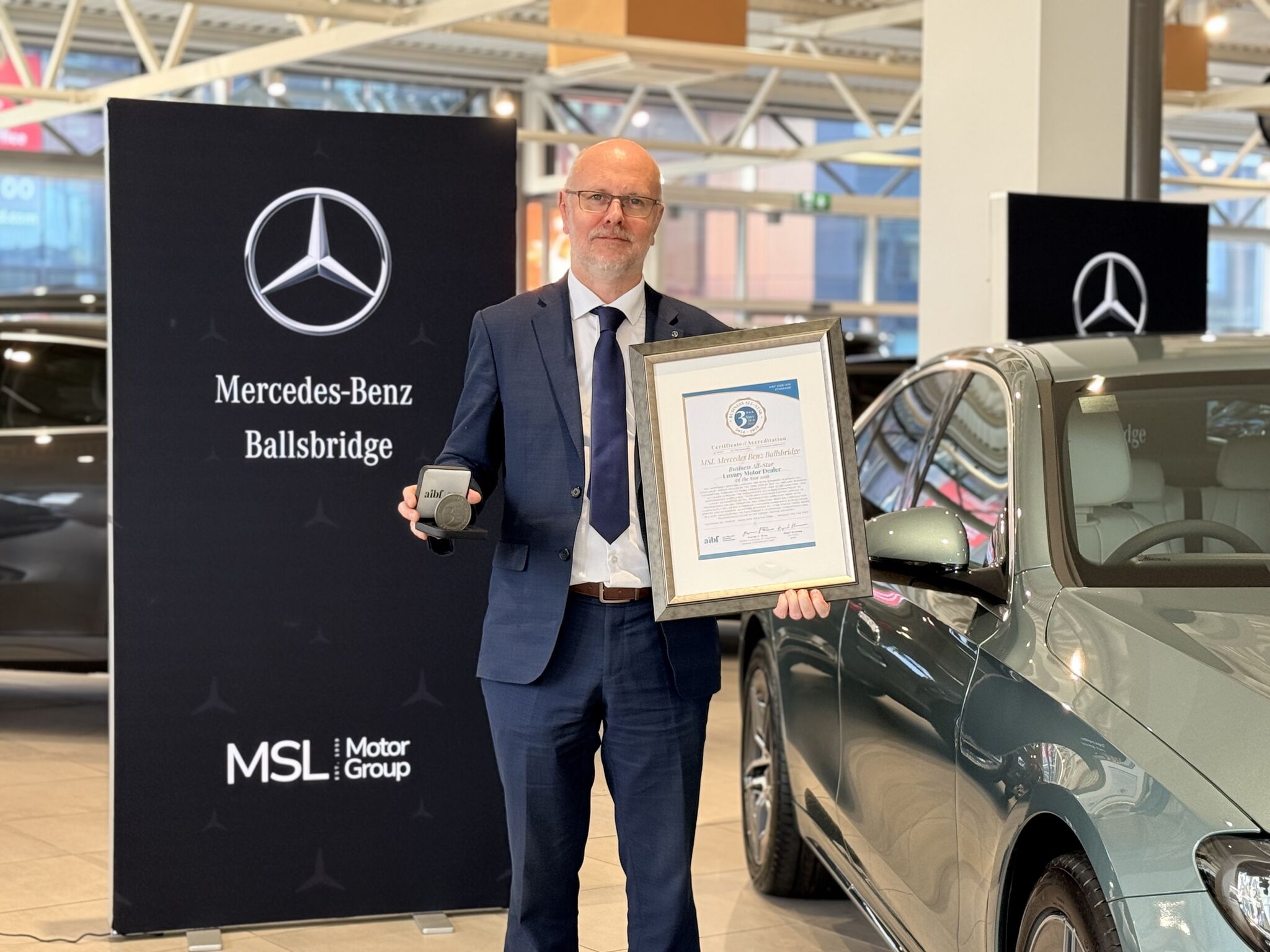 MSL Mercedes-Benz Ballsbridge Earns Business All-Star Luxury Motor Dealer of the Year 2026