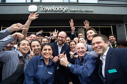 Ireland’s first Travelodge Plus hotel has officially opened  in Dublin City Centre