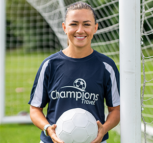 Katie McCabe Announced as Champions Travels Latest Brand Ambassador