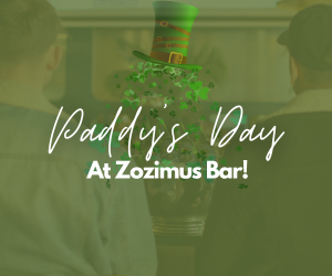 St. Patrick’s Day at Zozimus Bar!