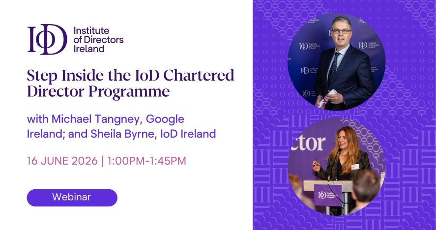 Step Inside the IoD Chartered Director Programme