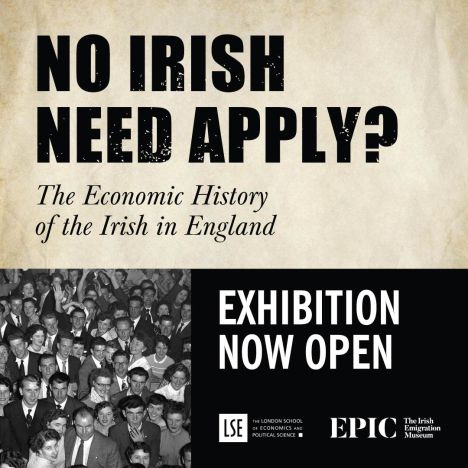 NEW EXHIBITION: NO IRISH NEED APPLY? 