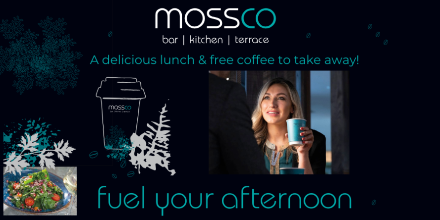 Free Coffee to go at Mossco Café